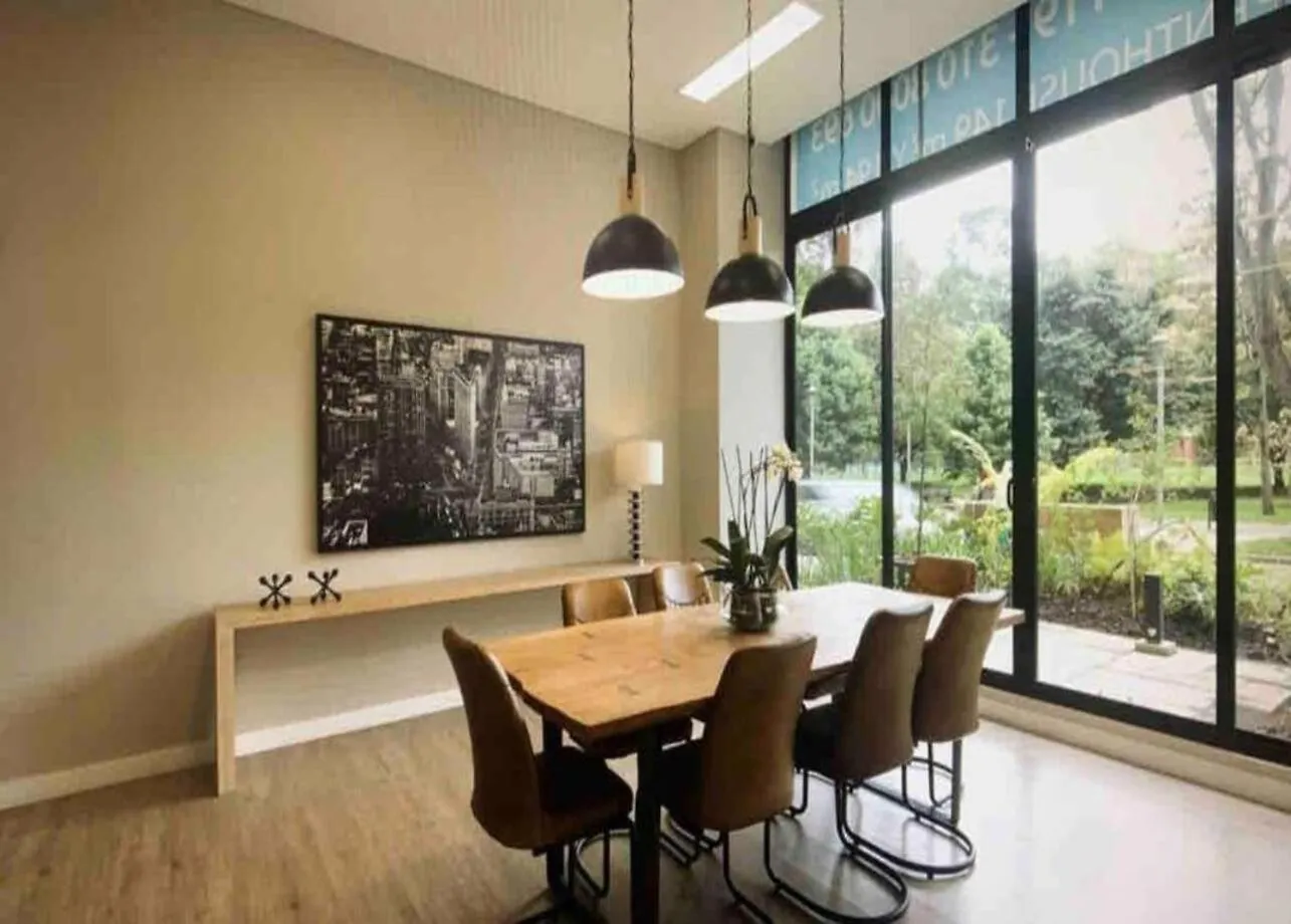 Elegant 2-Bedroom Loft 604 With Stunning Park View Bogota Apartment